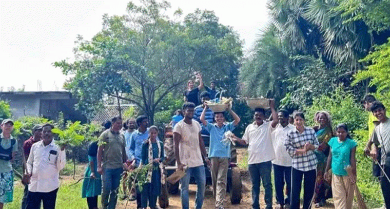 యు.టి.యం పౌండేషన్ స్వచ్ఛ గ్రామం కోసం శ్రమించింది