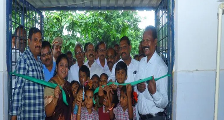 కాకరపల్లి వాటర్ ప్లాంట్ ను ప్రారంభించిన ఎమ్మెల్యే