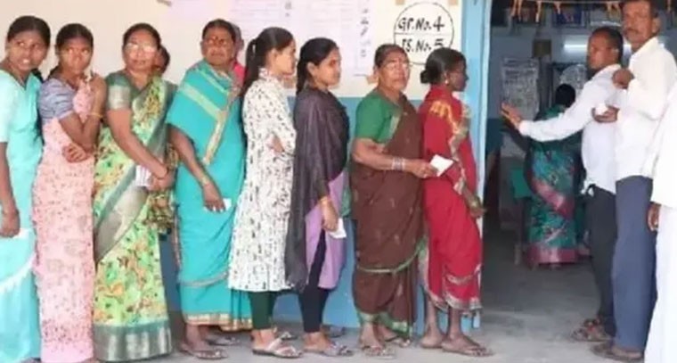 పోలింగ్లో 'డోంగ్లి'మండలంలో అత్యధిక వోటింగ్