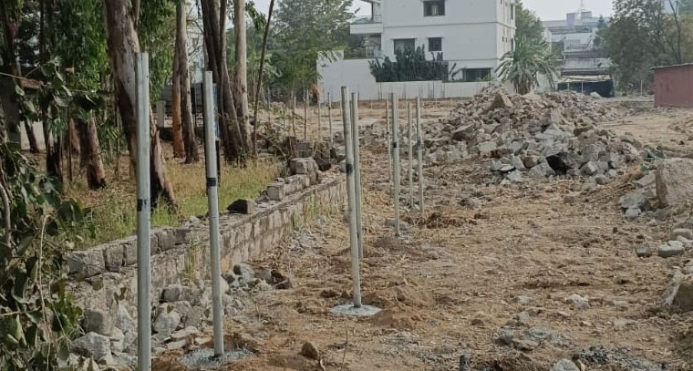 4 ఎక‌రాల ప్ర‌భుత్వ స్థ‌లానికి హైడ్రా ఫెన్సింగ్‌