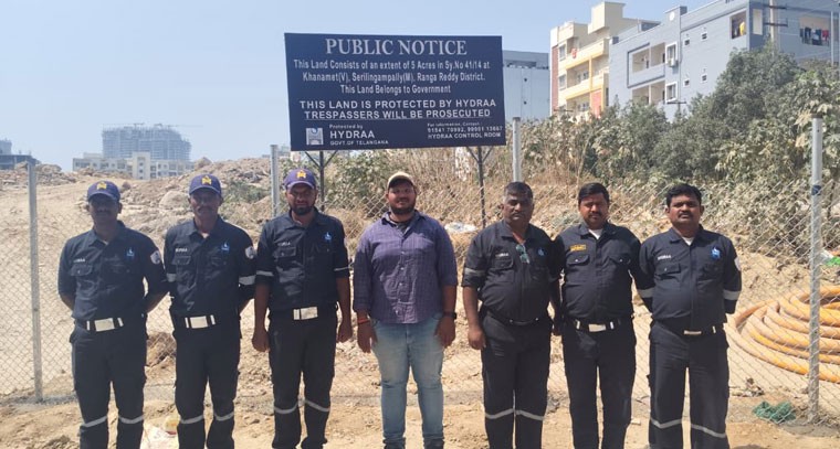 ఖానామెట్‌లో 5 ఎక‌రాలను కాపాడిన హైడ్రా..