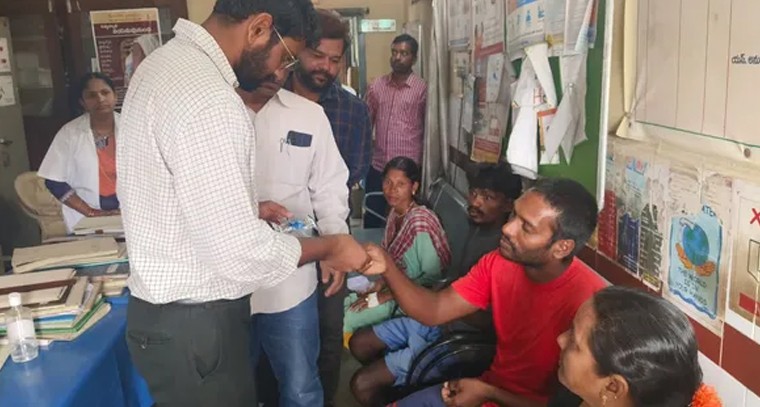 జగన్నాధపురం పీహెచ్‌సీని తనిఖీ చేసిన జిల్లా కలెక్టర్