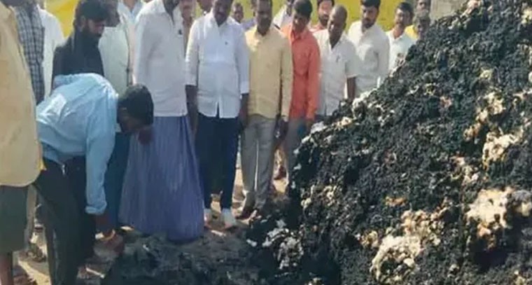 అగ్ని ప్రమాదం.. పత్తి దగ్దం