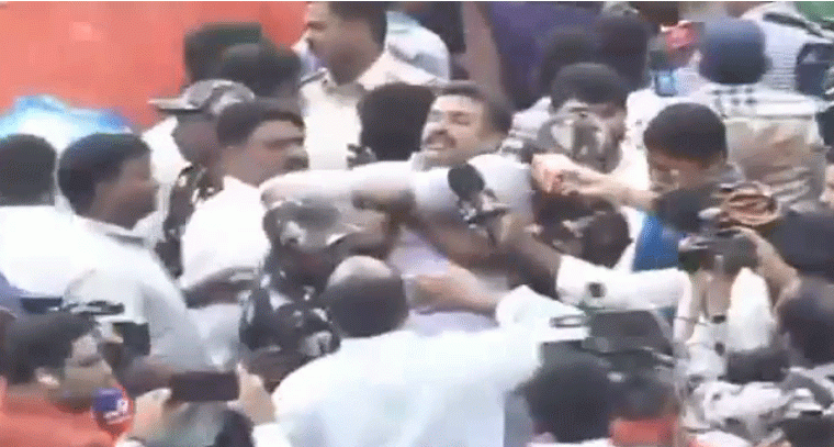 బీఆర్ఎస్ నేత మ‌న్నె క్రిశాంక్‌  అరెస్టు