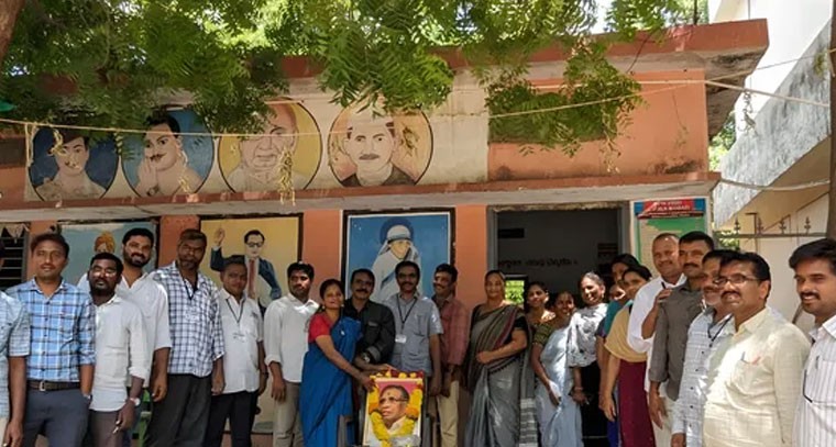 కోదాడ బాలుర ఉన్నత పాఠశాలలో జయశంకర్ వర్ధంతి