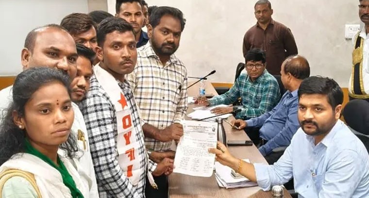 సమస్యల పరిష్కారానికి ఆసిఫాబాద్ కలెక్టర్‌కు వినతి