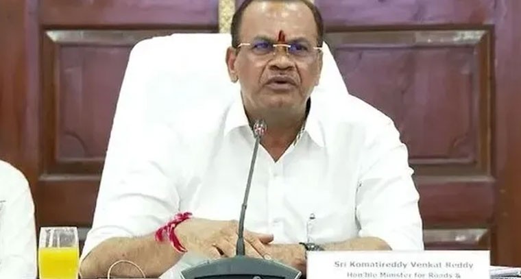 నేడు ఏపీకి తెలంగాణ మంత్రి కోమటిరెడ్డి.. చంద్రబాబుతో భేటీ