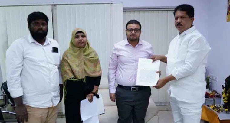 నియోజకవర్గంలో అభివృద్ధి పనులు చేయాలని జెడ్సీకి వినతి