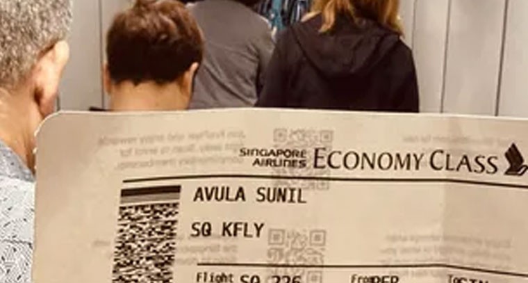 SSMB29 ఈవెంట్.. ఆస్ట్రేలియా నుంచి HYD వచ్చిన ఫ్యాన్