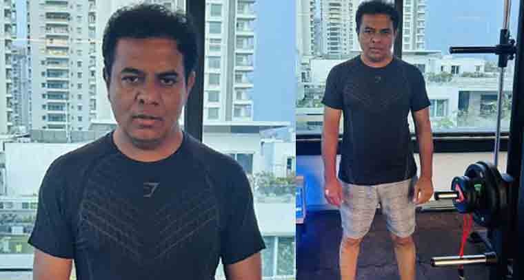 మళ్లీ జిమ్ చెయ్యడం ప్రారంభించానంటున్న కేటీఆర్ 