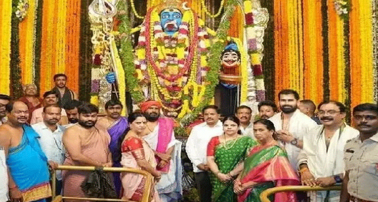 మైసిగండి మైసమ్మను దర్శించుకున్న ఎమ్మెల్యే