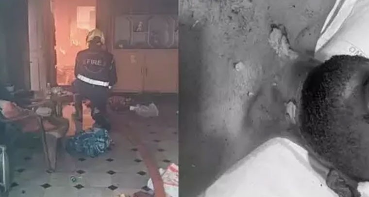 మారుతి నగర్ కాలనీలో అగ్ని ప్రమాదం