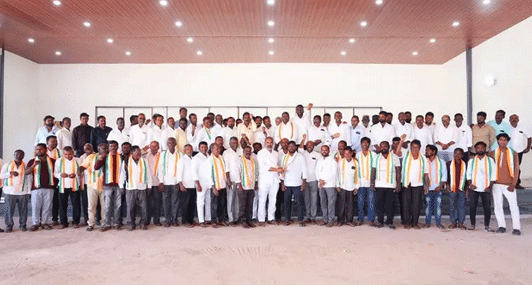 కాంగ్రెస్ పార్టీలో చేరికలు