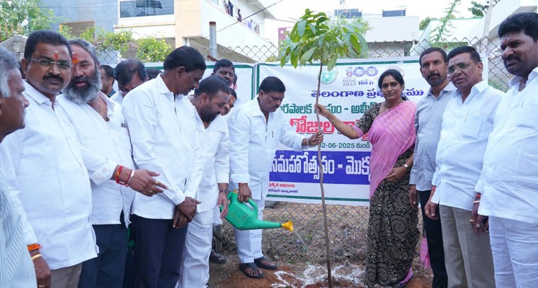 నాటిన ప్రతి మొక్కను సంరక్షించాలి  :ఎమ్మెల్యే గూడెం మహిపాల్ రెడ్డి 