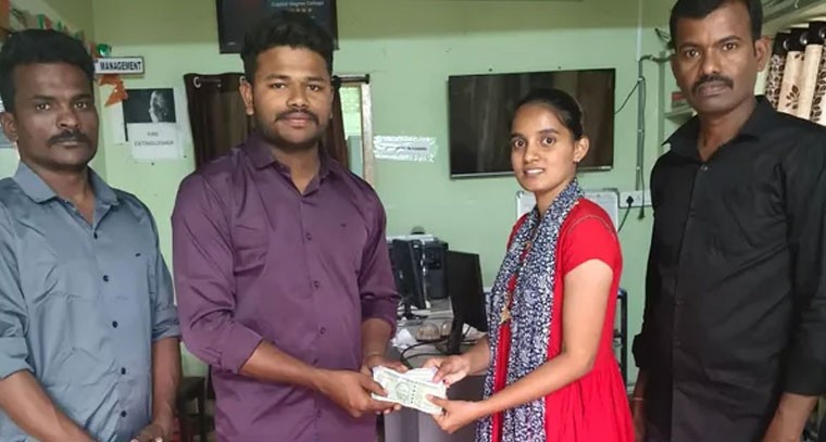 విద్యార్థినికి అండగా మేము సైతం మీకోసం ఫౌండేషన్