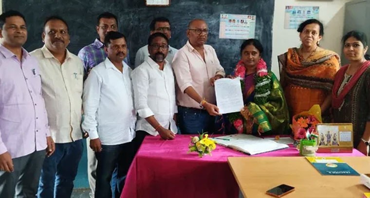 మానూర్ జూనియర్ కళాశాల ప్రిన్సిపాల్ గా లక్ష్మీప్రసన్న