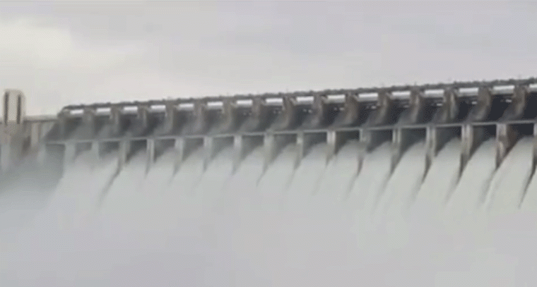 నాగార్జున సాగర్ ప్రాజెక్టుకు భారీ వరద