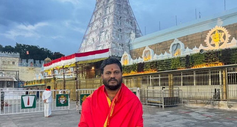 కలియుగ దైవం గోవిందుడి ఆశీషులు ప్రజలందరిపై ఉండాలి : నీలం మధు ముదిరాజ్..