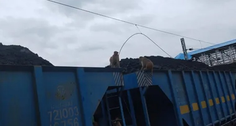 రైల్వే స్టేషన్ లో తప్పిన పెను ప్రమాదం