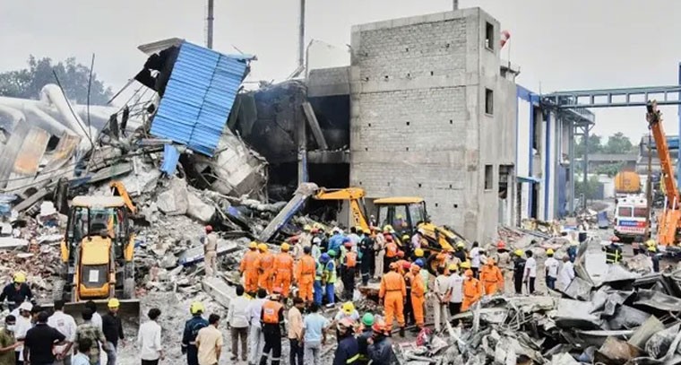 సిగాచీ పేలుడు ఘటన.. 43కి చేరిన మృతుల సంఖ్య