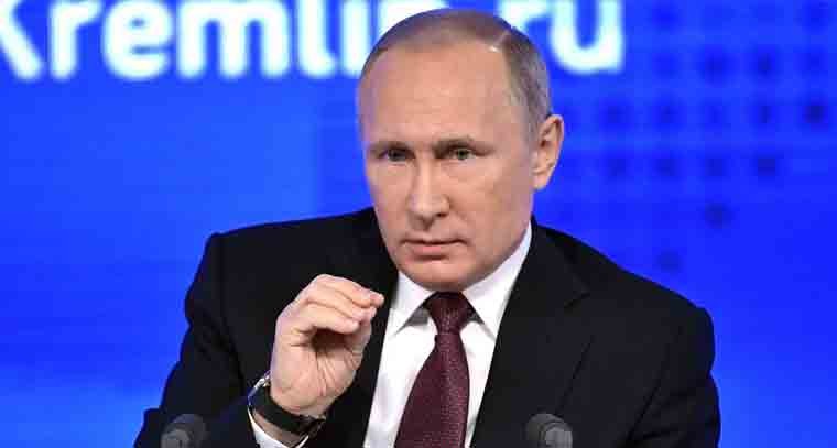 ఉక్రెయిన్ డ్రోన్ దాడులపై స్పందించిన పుతిన్ 
