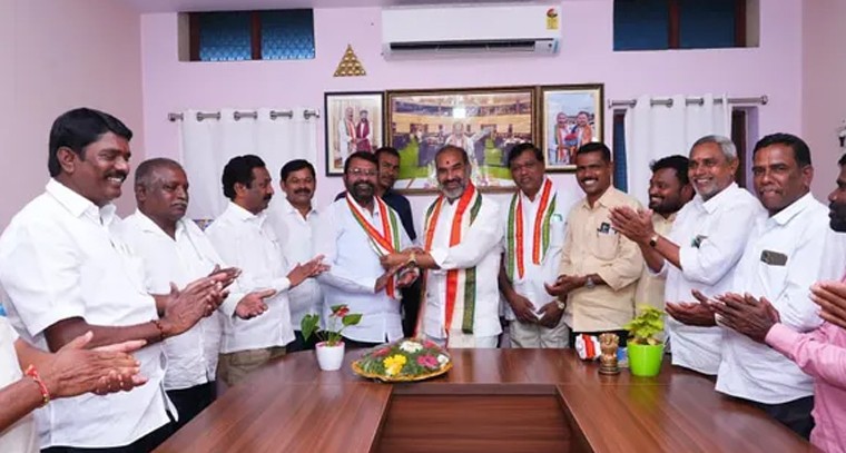 కోనరావుపేట మండల బిఆర్ఎస్ కు ఎదురు దెబ్బ