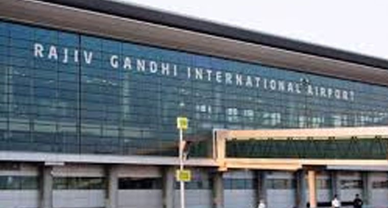 శంషాబాద్‌ ఎయిర్‌ పోర్టులో  గంజాయి సీజ్​