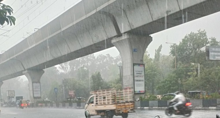 హైదరాబాద్‌ నగరంలో భారీ వర్షం