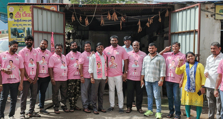 ఆదర్శ్ నగర్ - బాపూనగర్లో  'మన బస్తి బాట' 5వ రోజు కార్యక్రమం