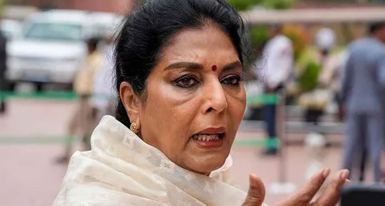 కాంగ్రెస్ ఎంపీ రేణుకా చౌదరికి నోటీసులు