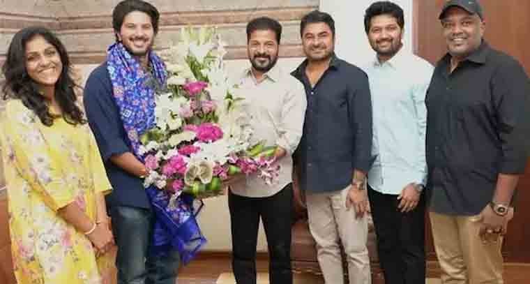 రేవంత్ రెడ్డిని కలిసిన మలయాళ స్టార్ హీరో