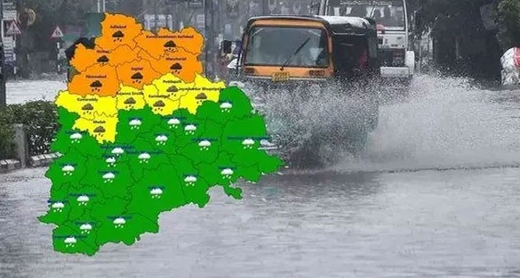 మరో మూడు గంటల్లో ఈ జిల్లాల్లో వర్షాలు!