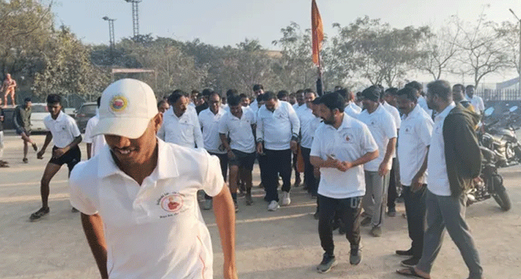 రన్ ఫర్ నేషన్ 2 కే రన్ ను ప్రారంభించిన ఎమ్మెల్యే