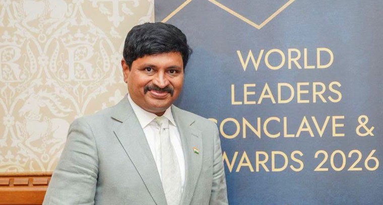 బ్రిటన్ పార్లమెంట్ లో.... మాజీ ఎంపీ సంతోష్ కుమార్ కు  అరుదైన గౌరవం