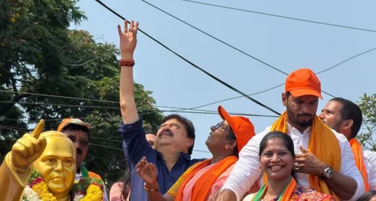 బీజేపీ నారీ శక్తి వందన్ పాదయాత్ర: మహిళా రిజర్వేషన్లకు స్వాగతం