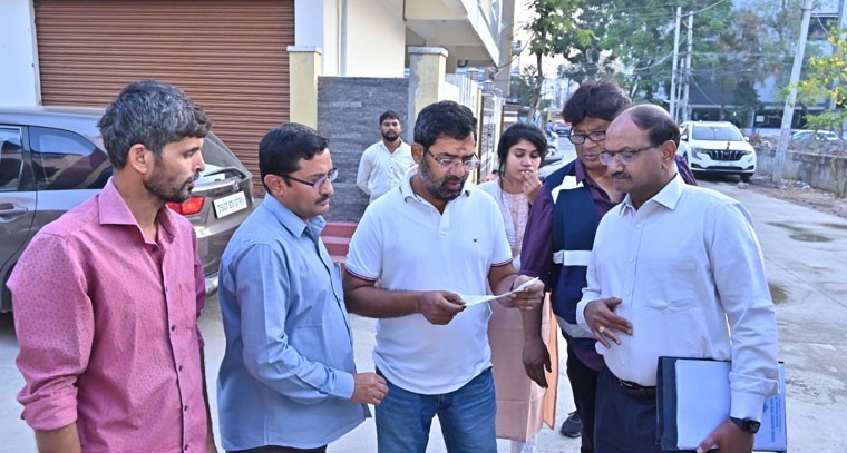  శేరిలింగంపల్లి వార్డులోని పలు ప్రాంతాల్లో పర్యటించిన అశోక్ రెడ్డి