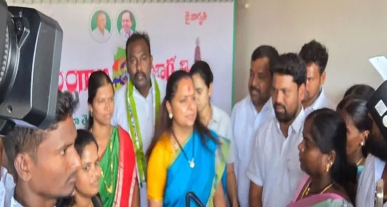 షాద్ నగర్ లో ఎమ్మెల్సీ కవిత పర్యటన