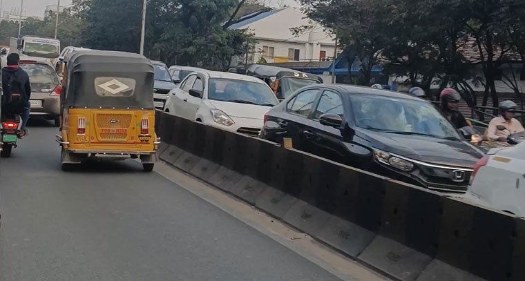 ఉప్పల్ రింగ్ రోడ్-విజయవాడ హైవేలో సంక్రాంతి రద్దీ