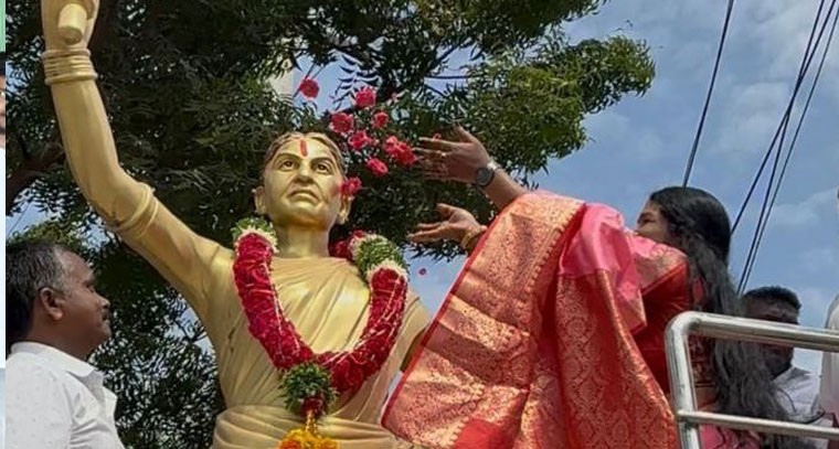 చాకలి ఐలమ్మ గారి గొప్పతనం సర్వసమాజానికి ఎప్పటికీ ఆదర్శప్రాయంగా నిలుస్తుంది : కాట సునీతమ్మ