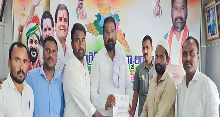  ఎల్వోసి పత్రం అందించిన ఎమ్మెల్యే