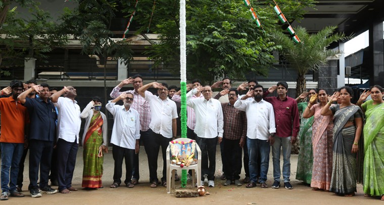 సూర్య ప్రధాన కార్యాలయం లో స్వాతంత్ర దినోత్సవ వేడుకలు 