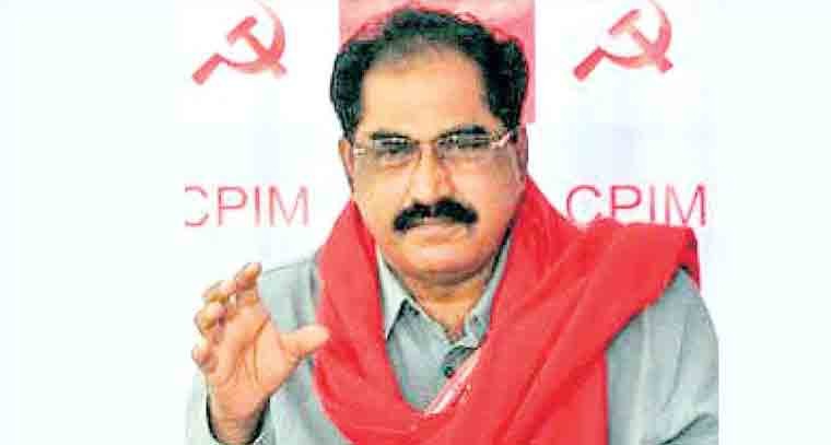 తమ్మినేని వీరభద్రం కి షాక్ ఇచ్చిన సీపీఎం కేంద్ర కమిటీ 
