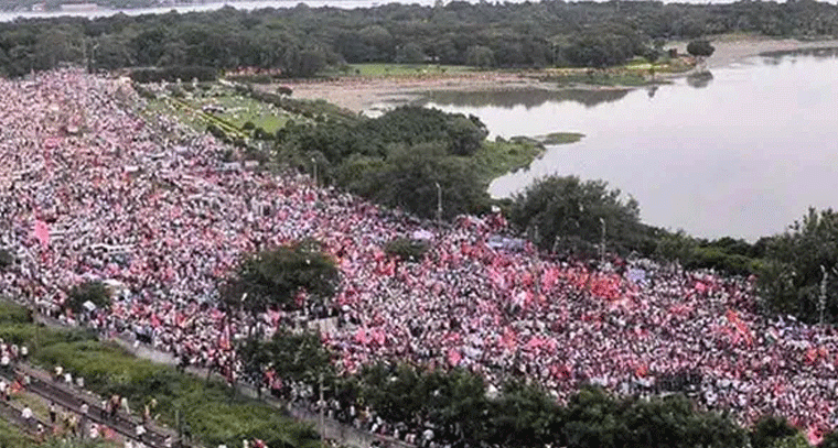 తెలంగాణోద్యమంలో సాగరహారం కీలక ఘట్టం: కేటీఆర్