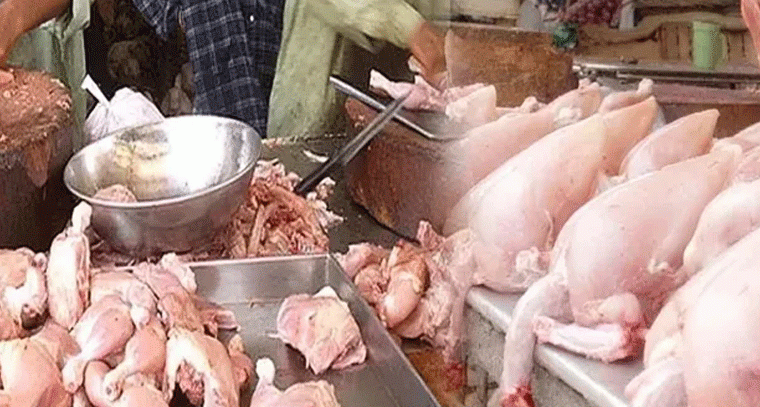 రూ.100కే కేజీ చికెన్.. ఎగబడిన జనం