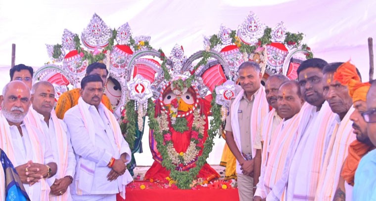  మహా యజ్ఞం కార్యక్రమంలో పాల్గొన  గూడెం మహిపాల్ రెడ్డి