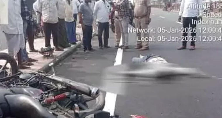 ఘోర రోడ్డు ప్రమాదం.. సతీష్ స్పాట్ డెడ్