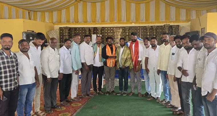 తిమ్మాపూర్ ఉపసర్పంచుల పోరం నూతన కమిటీ ఎన్నిక ఏకగ్రీవం