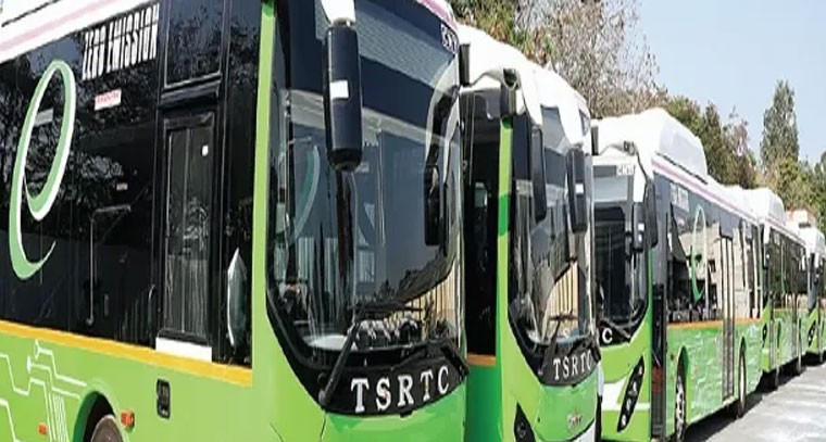 2045 నాటికి 100% ఎలక్ట్రిక్ బస్సులు: ఆర్టీసీ లక్ష్యం