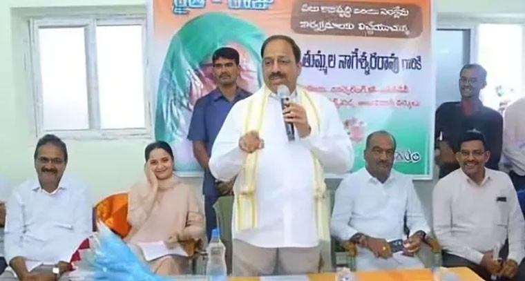 పేదలకే తొలివిడతలో ఇందిరమ్మ ఇళ్లు: తుమ్మల