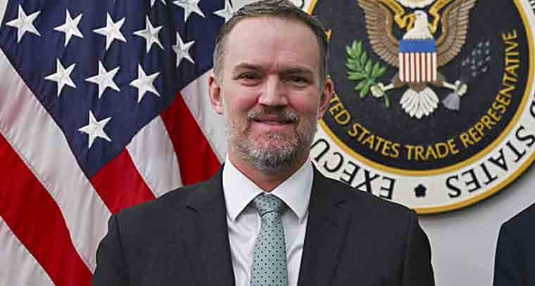 భారత్‌కు సంభందించిన పోస్టుని అధికారిక ఖాతా నుండి తొలిగించిన యునైటెడ్ స్టేట్స్ ట్రేడ్ రిప్రజెంటేటివ్